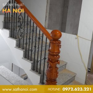 Cầu Thang Sắt Mỹ Thuật CTS-12