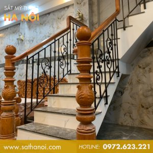 Cầu Thang Sắt Mỹ Thuật CTS-17