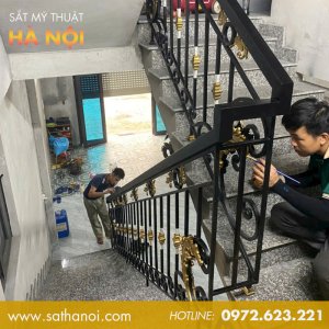 Cầu Thang Sắt Mỹ Thuật CTS-18