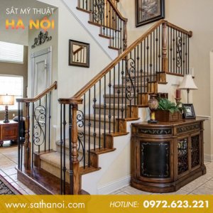 Cầu Thang Sắt Mỹ Thuật CTS-24