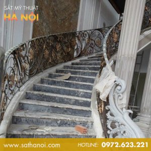 Cầu Thang Sắt Mỹ Thuật CTS-27