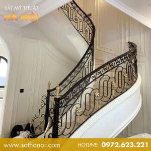 Cầu Thang Sắt Mỹ Thuật CTS-33