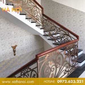 Cầu Thang Sắt Mỹ Thuật CTS-34