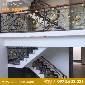 Cầu Thang Sắt Mỹ Thuật CTS-07