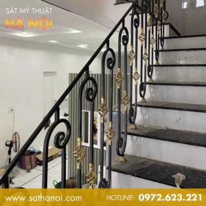 Cầu Thang Sắt Mỹ Thuật CTS-08