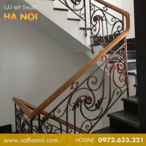 Cầu Thang Sắt Mỹ Thuật CTS-09