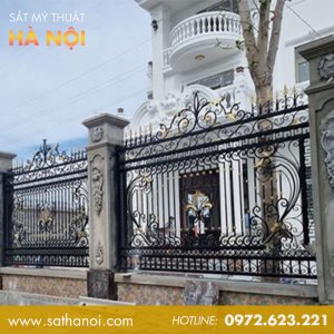 Hàng Rào Sắt Mỹ Thuật HRS-11