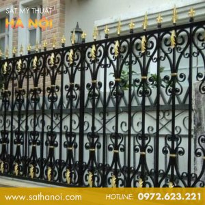 Hàng Rào Sắt Mỹ Thuật HRS-04