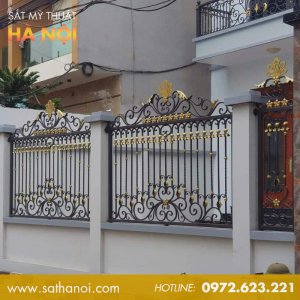 Hàng Rào Sắt Mỹ Thuật HRS-06