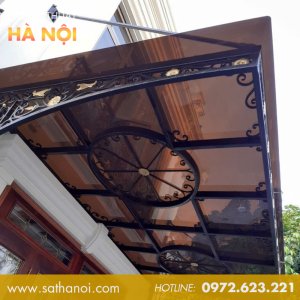 Mái Kính Sắt Mỹ Thuật MKS-11