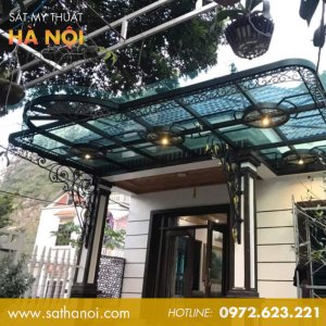 Mái Kính Sắt Mỹ Thuật MKS-12