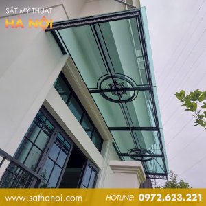 Mái Kính Sắt Mỹ Thuật MKS-13