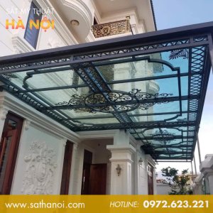 Mái Kính Sắt Mỹ Thuật MKS-16