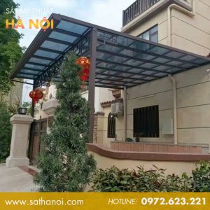 Mái Kính Sắt Mỹ Thuật MKS-18