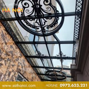 Mái Kính Sắt Mỹ Thuật MKS-02