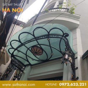 Mái Kính Sắt Mỹ Thuật MKS-20