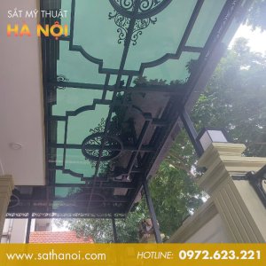 Mái Kính Sắt Mỹ Thuật MKS-22