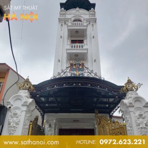 Mái Kính Sắt Mỹ Thuật MKS-24