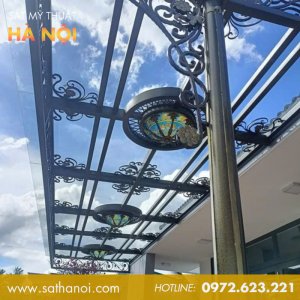 Mái Kính Sắt Mỹ Thuật MKS-27