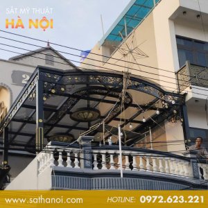 Mái Kính Sắt Mỹ Thuật MKS-29