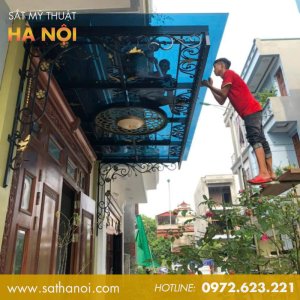 Mái Kính Sắt Mỹ Thuật MKS-30