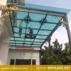 Mái Kính Sắt Mỹ Thuật MKS-38