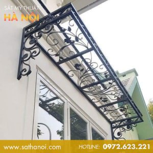 Mái Kính Sắt Mỹ Thuật MKS-40