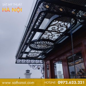 Mái Kính Sắt Mỹ Thuật MKS-44