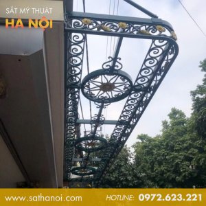 Mái Kính Sắt Mỹ Thuật MKS-46