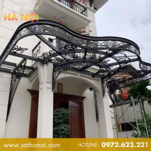 Mái Kính Sắt Mỹ Thuật MKS-50