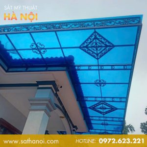 Mái Kính Sắt Mỹ Thuật MKS-53