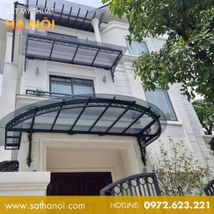 Mái Kính Sắt Mỹ Thuật MKS-07