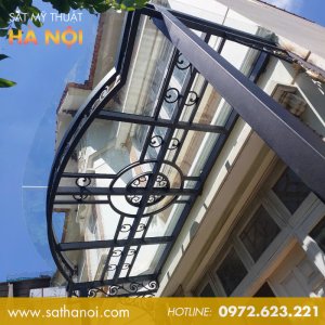 Mái Kính Sắt Mỹ Thuật MKS-08